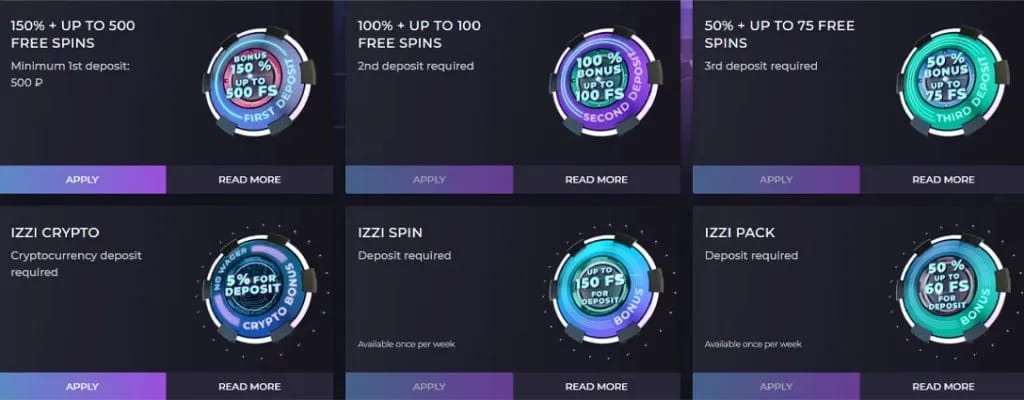 Gambling company site - izzicasino-site